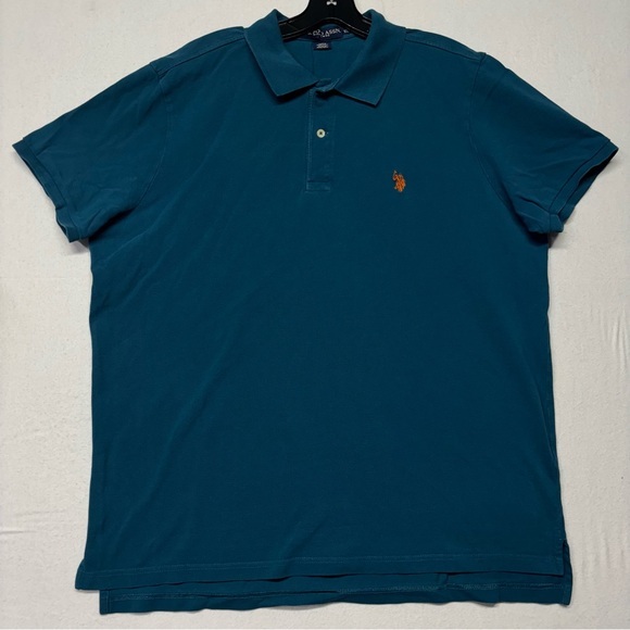 U.S. Polo Assn. Other - U.S. Polo Assn. Performance Pique Polo Shirt Men's XL Blue